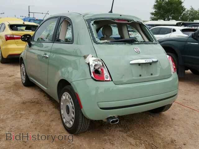2013 FIAT 500 - VIN: 3C3CFFAR3DT740926 - Фото 3