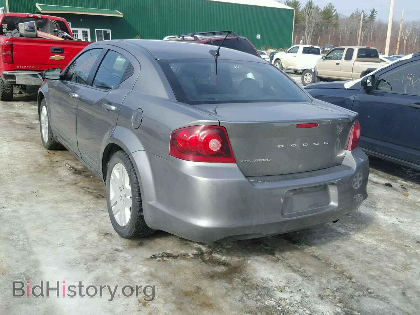 2012 DODGE AVENGER - VIN: 1C3CDZAB7CN285734 - Фото 3