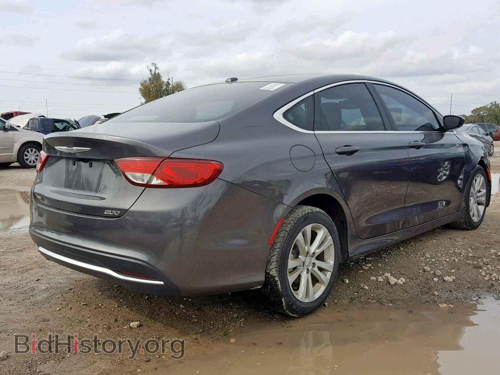 2016 CHRYSLER 200 - VIN: 1C3CCCAB8GN137078 - Фото 4