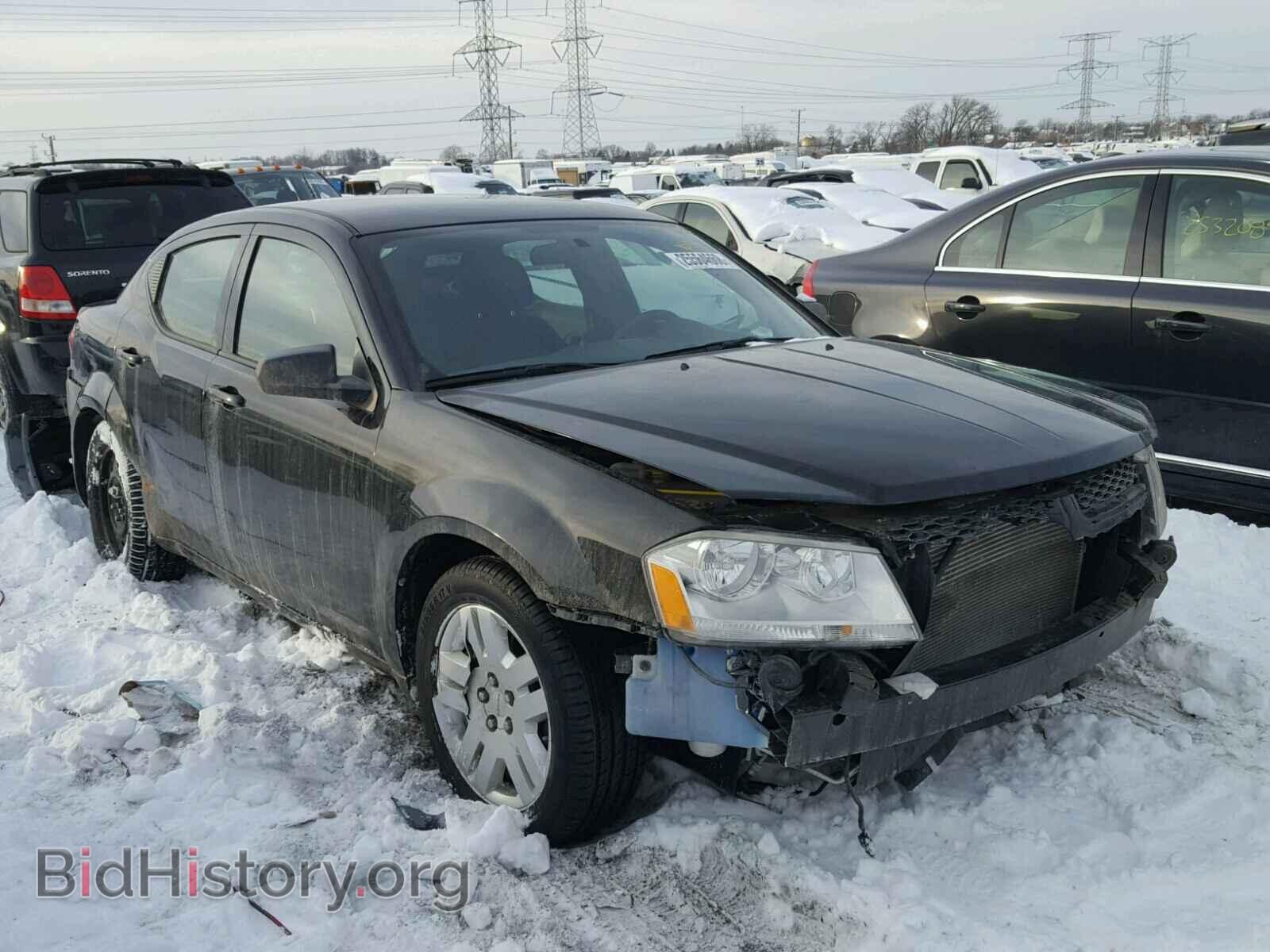Фотография 1C3CDZAB2DN652587 - DODGE AVENGER 2013