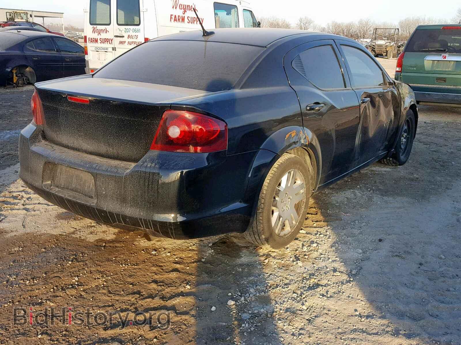 2013 DODGE AVENGER - VIN: 1C3CDZAB9DN730735 - Фото 4