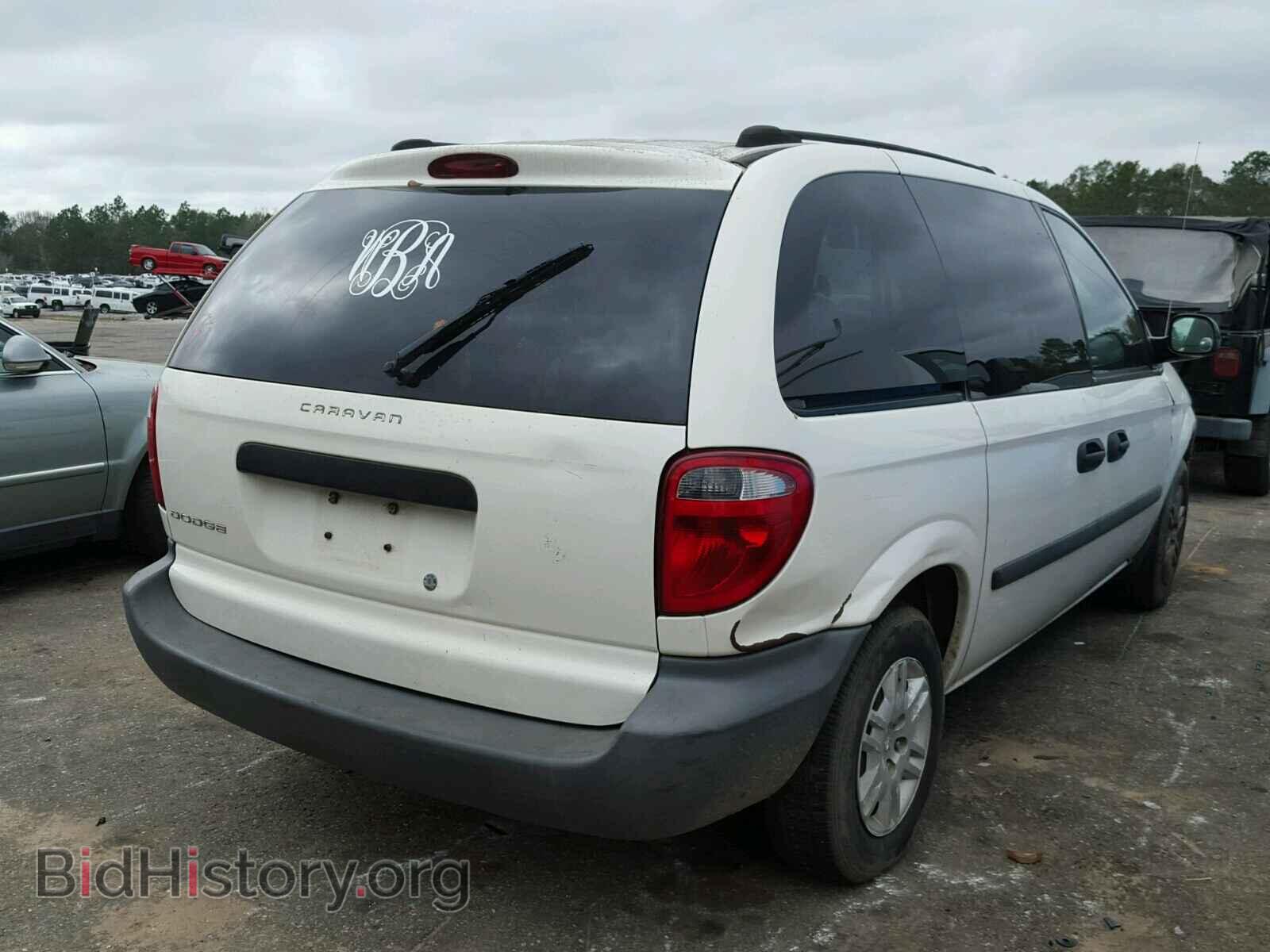 2005 DODGE CARAVAN - VIN: 1D4GP25R85B204217 - Фото 4