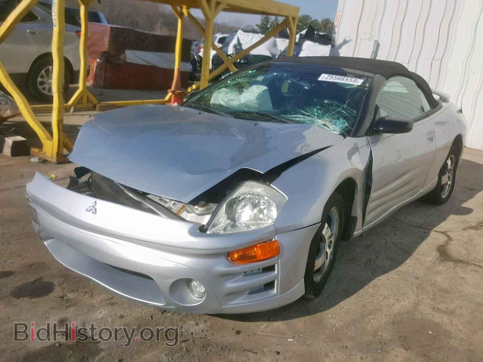 2003 MITSUBISHI ECLIPSE - VIN: 4A3AE45G43E006892 - Фото 2