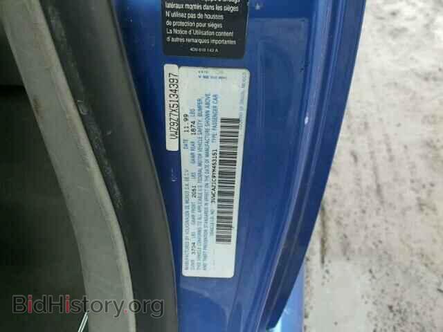 2000 VOLKSWAGEN BEETLE - VIN: 3VWCA21C9YM453151 - Фото 10