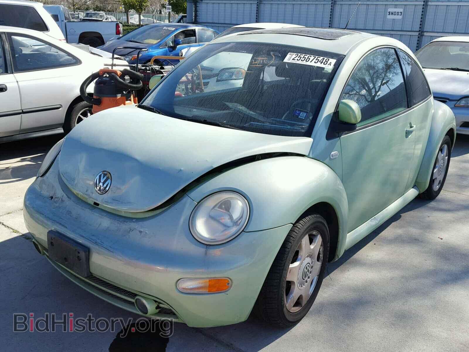 2000 VOLKSWAGEN BEETLE - VIN: 3VWCC21C9YM455735 - Фото 2