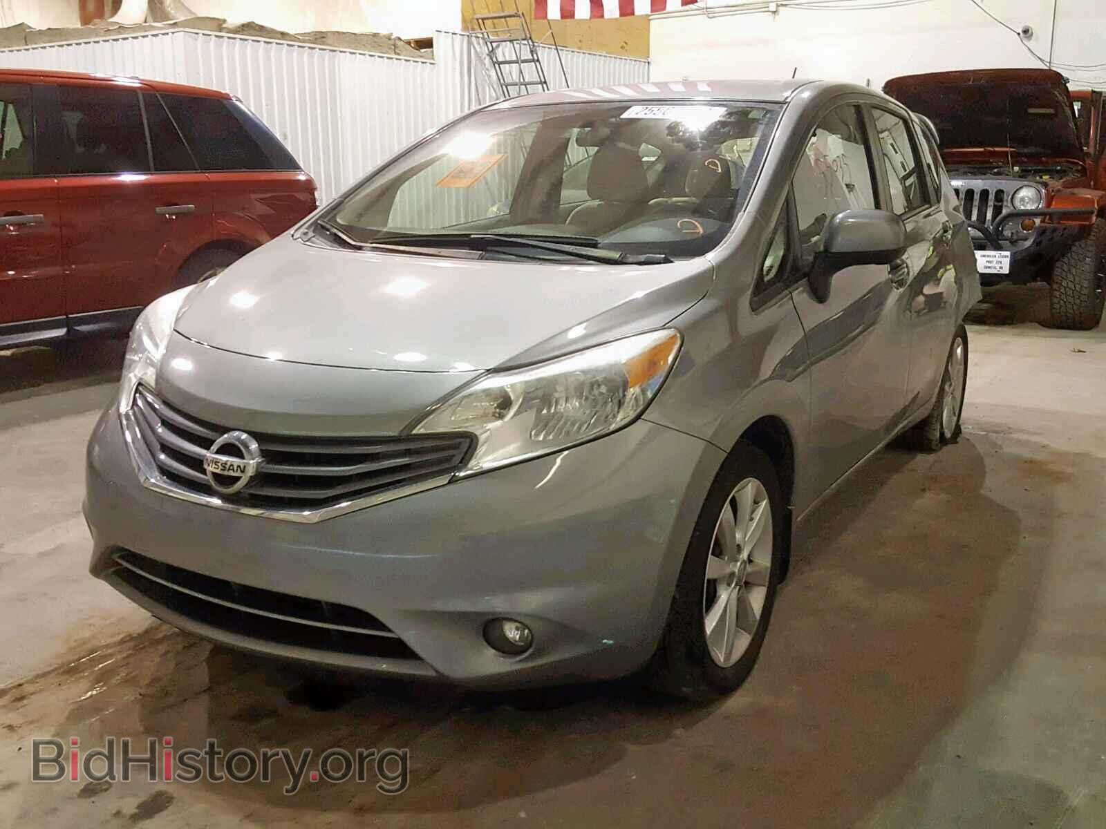 2014 NISSAN VERSA - VIN: 3N1CE2CP3EL356622 - Фото 2