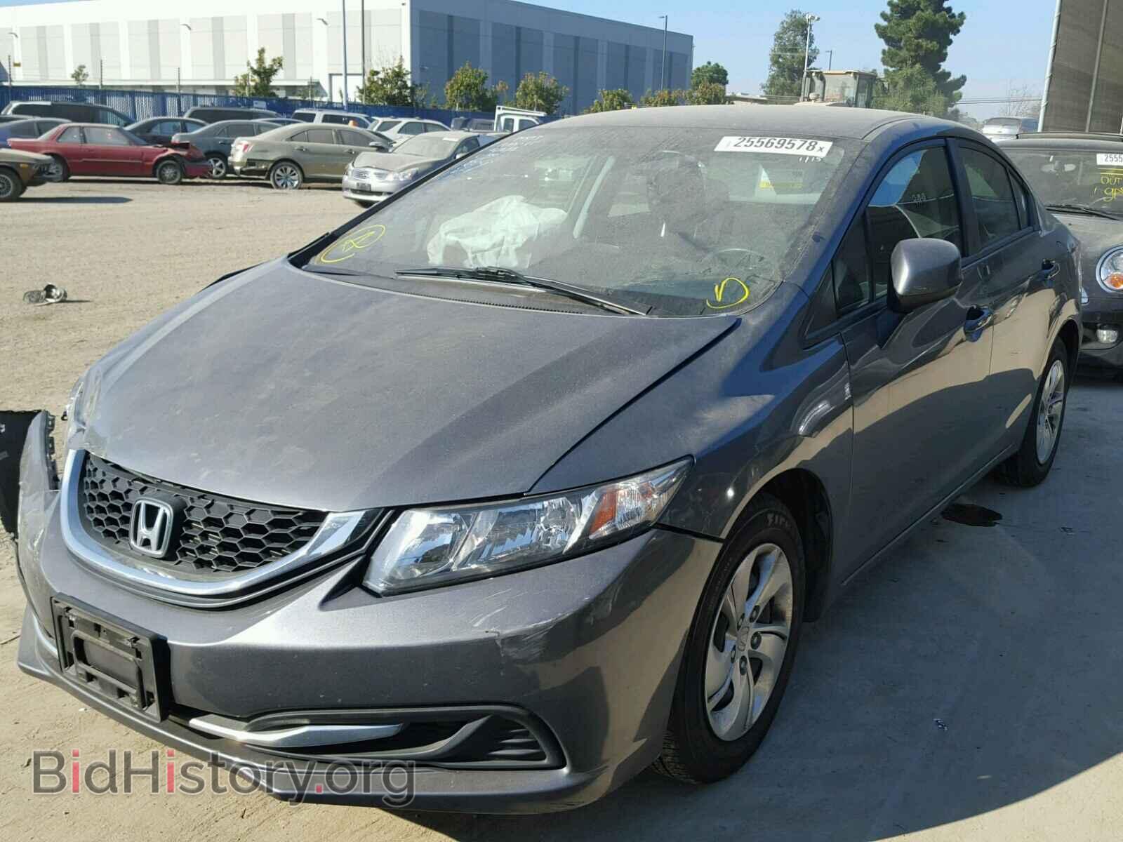 2013 HONDA CIVIC - VIN: 19XFB2F53DE239686 - Фото 2
