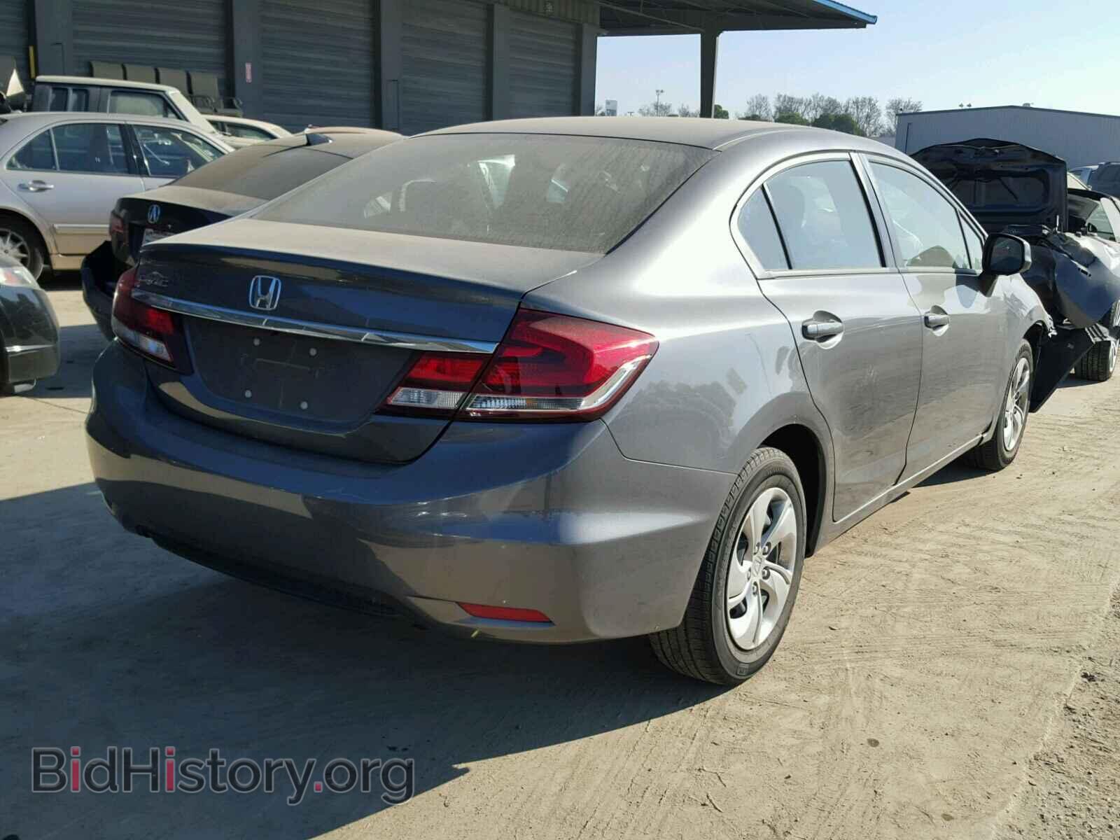 2013 HONDA CIVIC - VIN: 19XFB2F53DE239686 - Фото 4
