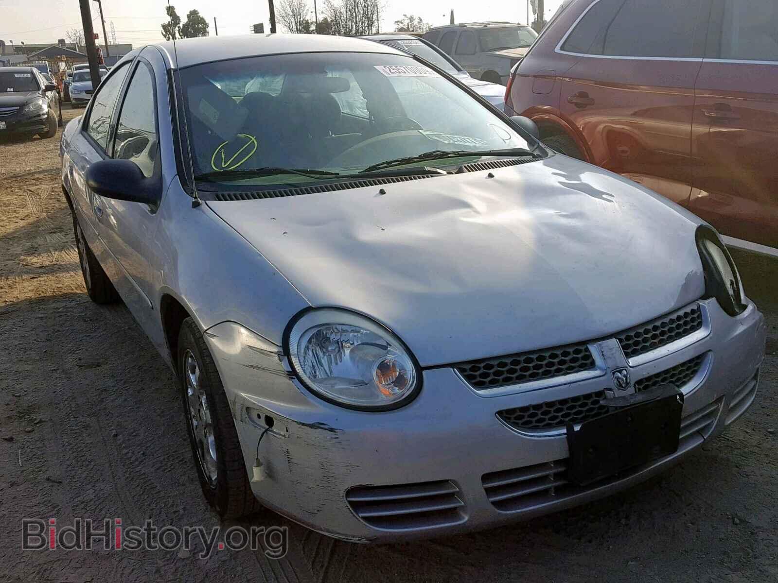 Photo 1B3ES56CX5D171516 - DODGE NEON 2005
