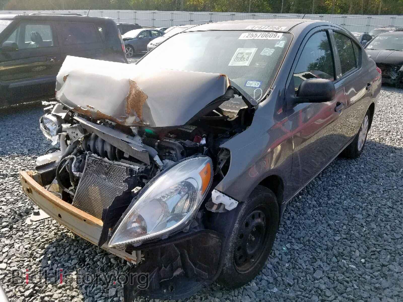 2014 NISSAN VERSA - VIN: 3N1CN7AP4EL876490 - Фото 2