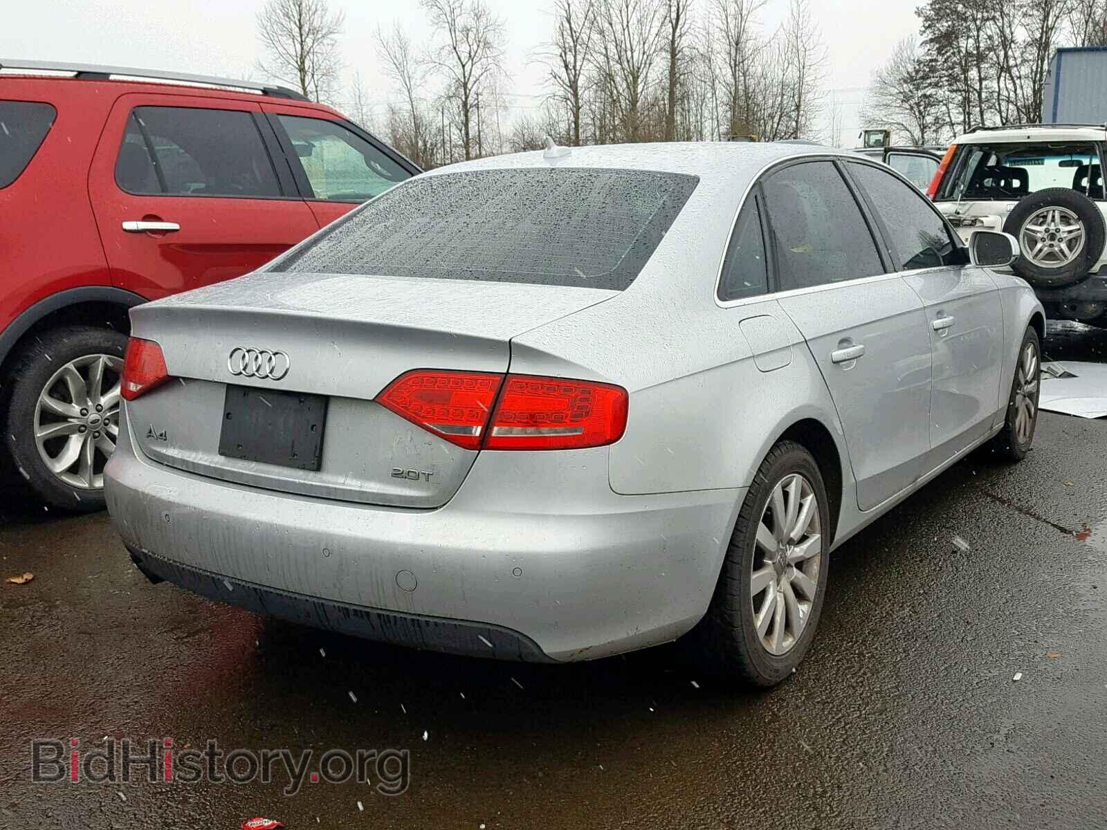 2010 AUDI A4 - VIN: WAUEFAFL4AN014951 - Фото 4