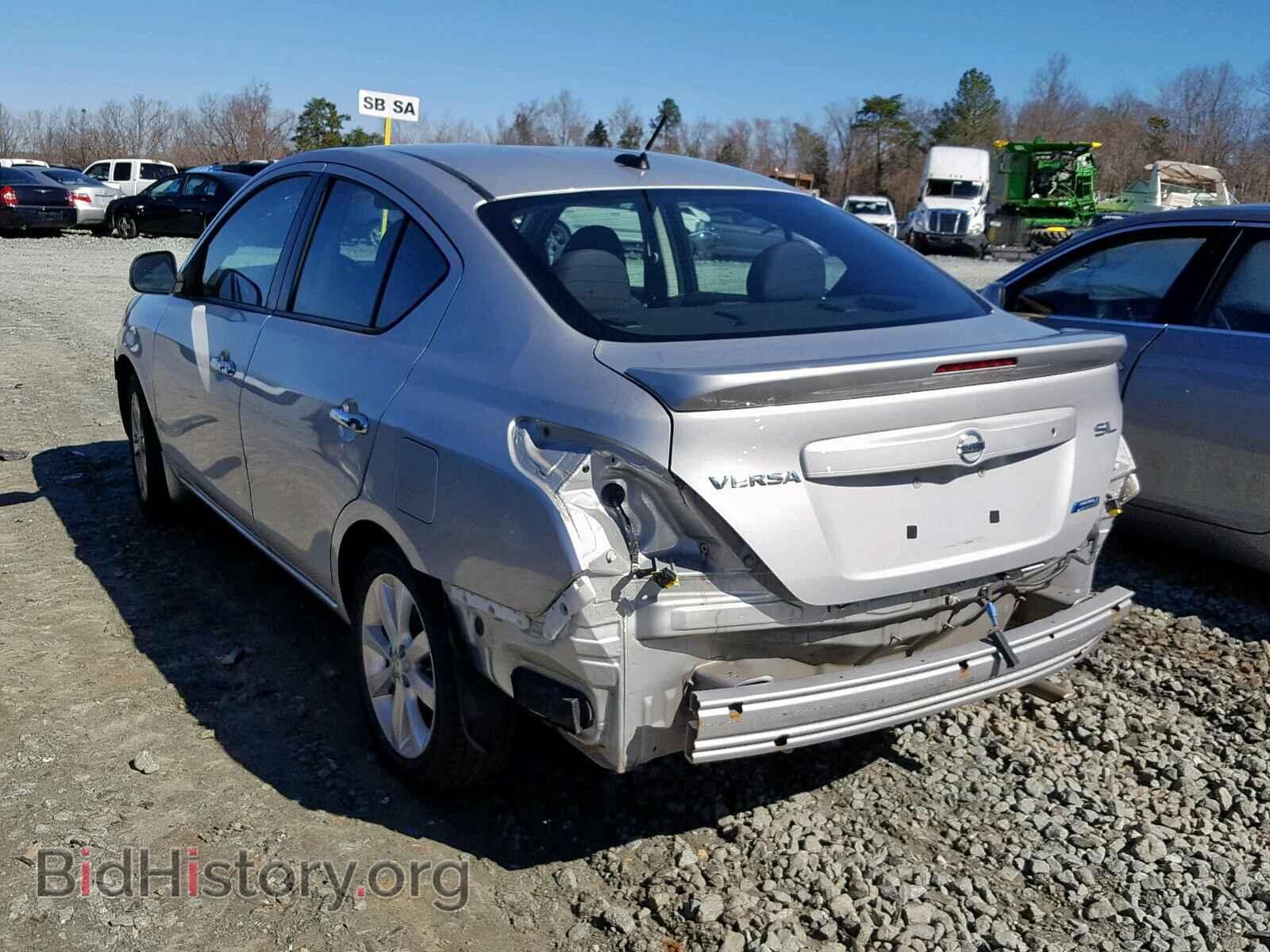 2014 NISSAN VERSA - VIN: 3N1CN7AP1EL804288 - Фото 3