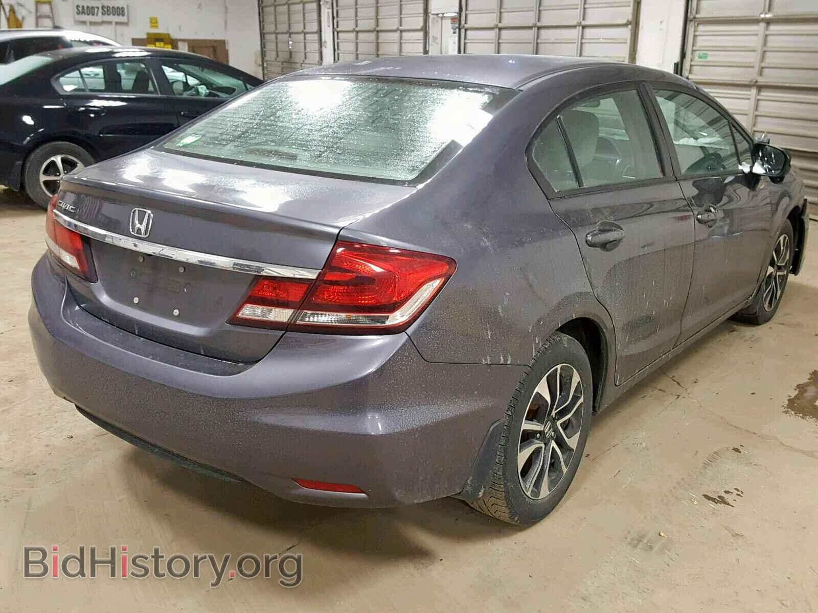 2014 HONDA CIVIC - VIN: 2HGFB2F86EH544522 - Фото 4