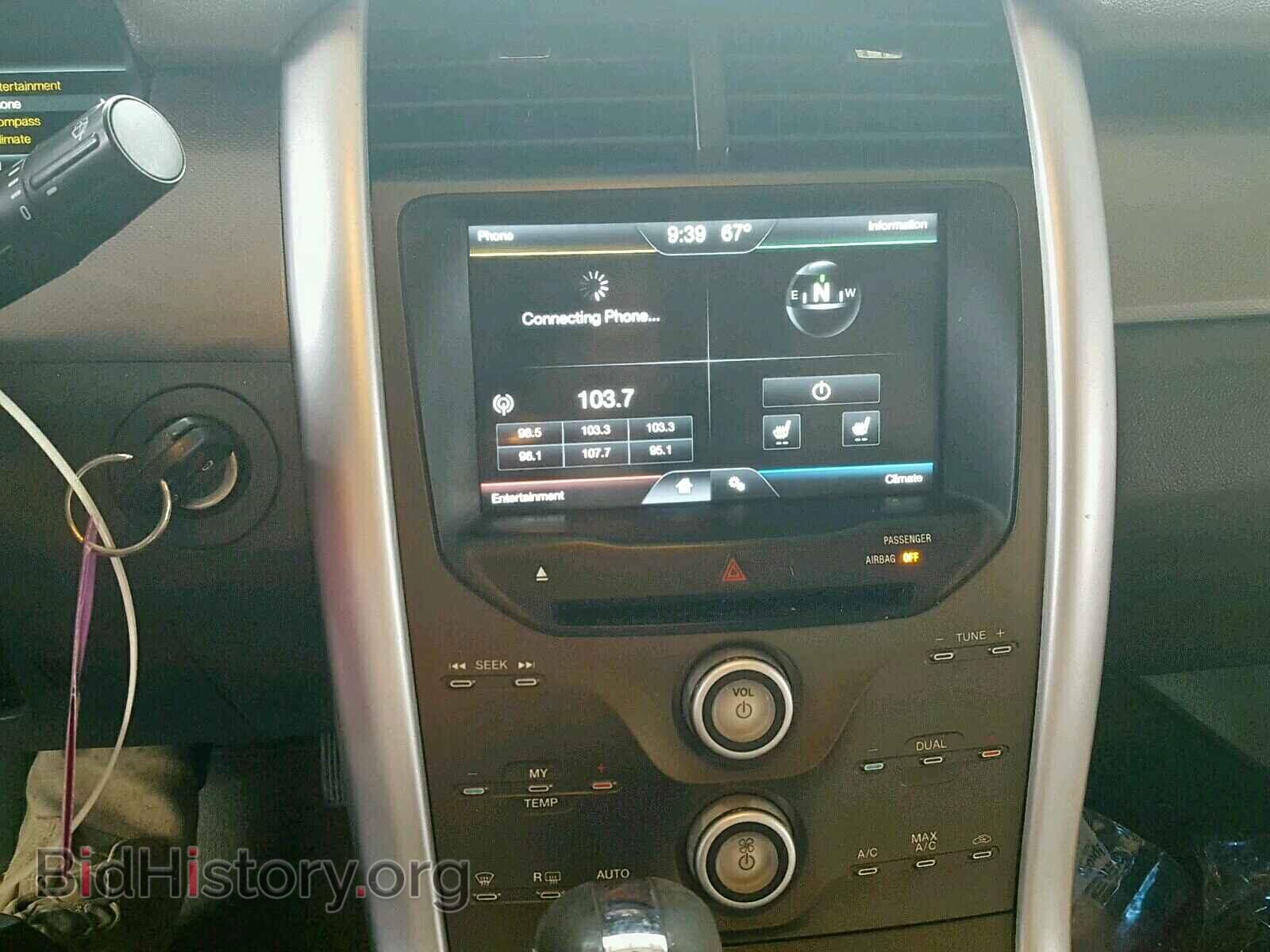 2012 FORD EDGE SEL - VIN: 2FMDK4JC7CBA06548 - Фото 9