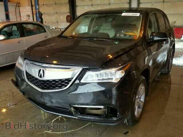 2014 ACURA MDX - VIN: 5FRYD4H22EB028152 - Фото 2
