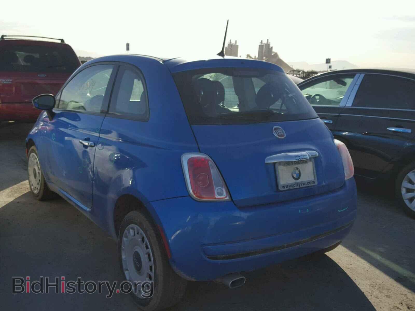 2015 FIAT 500 - VIN: 3C3CFFAR2FT610056 - Фото 3