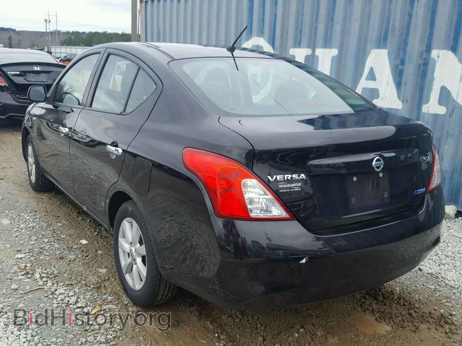 2012 NISSAN VERSA - VIN: 3N1CN7AP6CL820175 - Фото 3