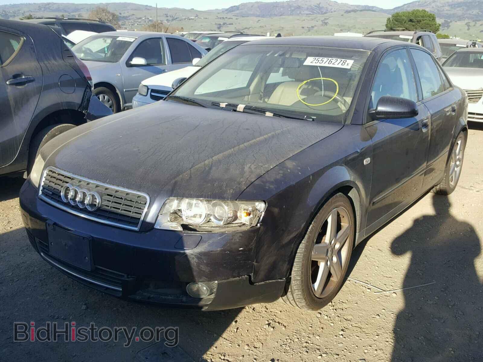 2002 AUDI A4 - VIN: WAULC68E72A151208 - Фото 2
