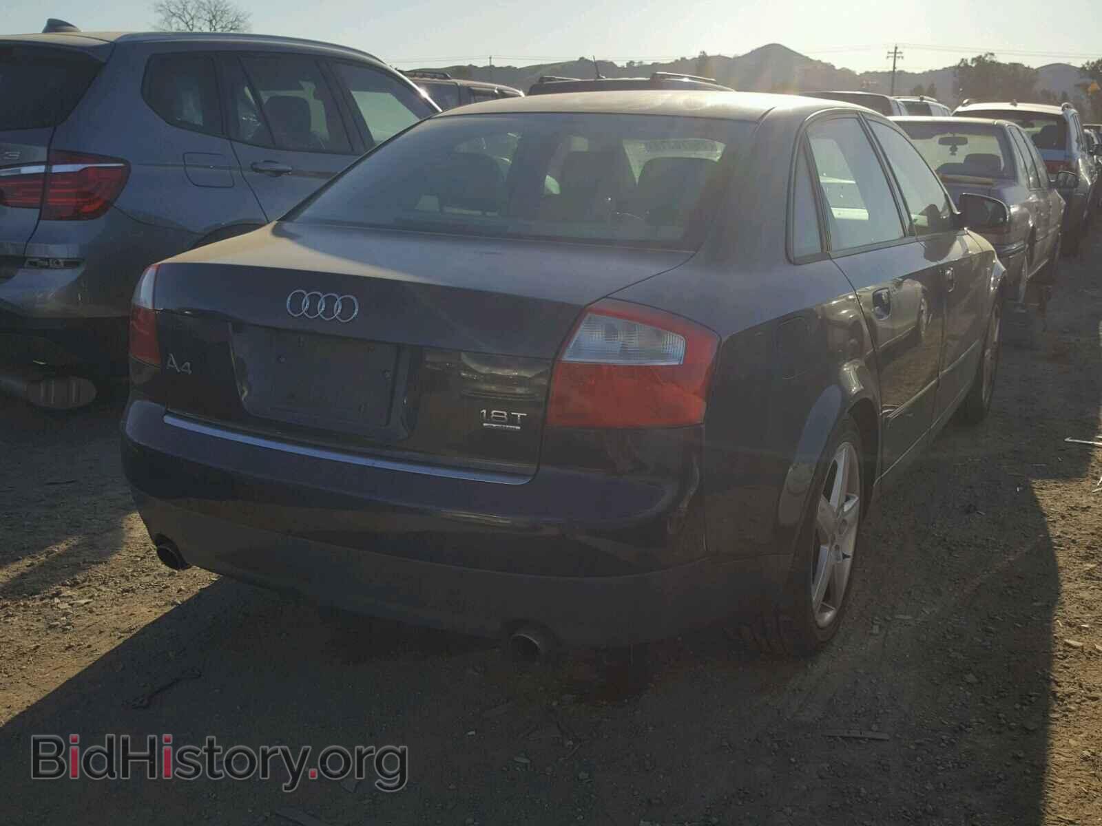 2002 AUDI A4 - VIN: WAULC68E72A151208 - Фото 4