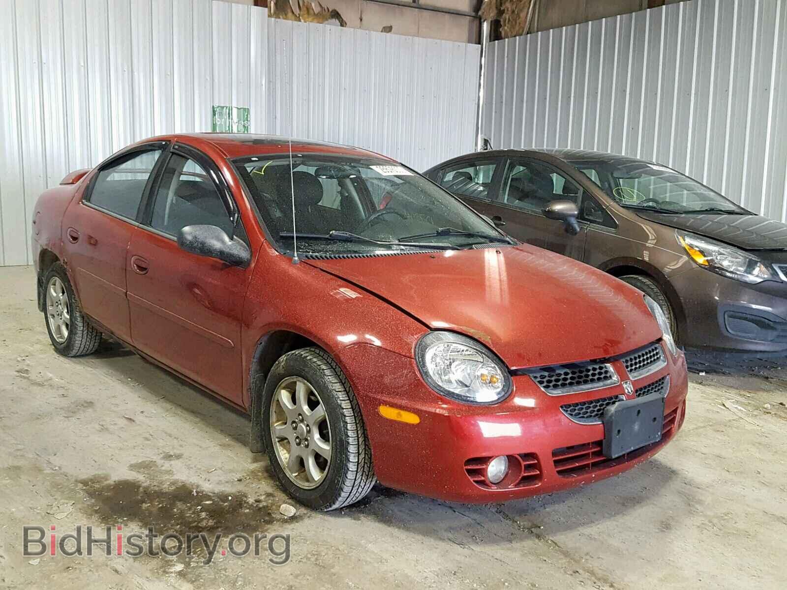 Фотография 1B3ES56C44D541549 - DODGE NEON 2004