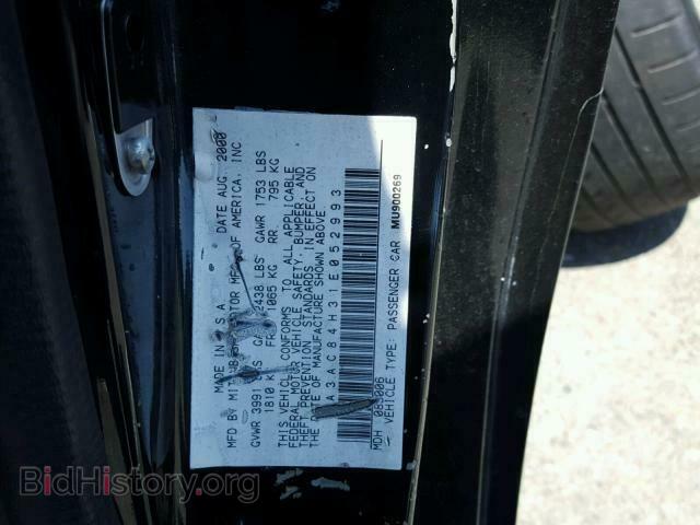 2001 MITSUBISHI ECLIPSE - VIN: 4A3AC84H31E052993 - Фото 10