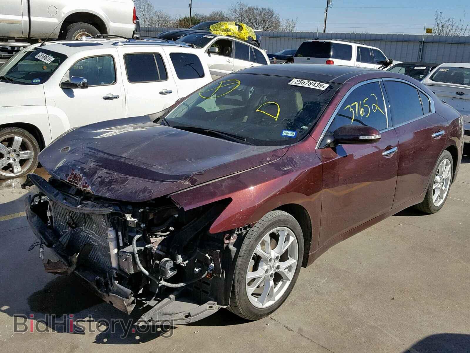 2014 NISSAN MAXIMA S - VIN: 1N4AA5AP1EC475694 - Фото 2