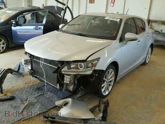 2011 LEXUS CT 200 - VIN: JTHKD5BH8B2008429 - Фото 2