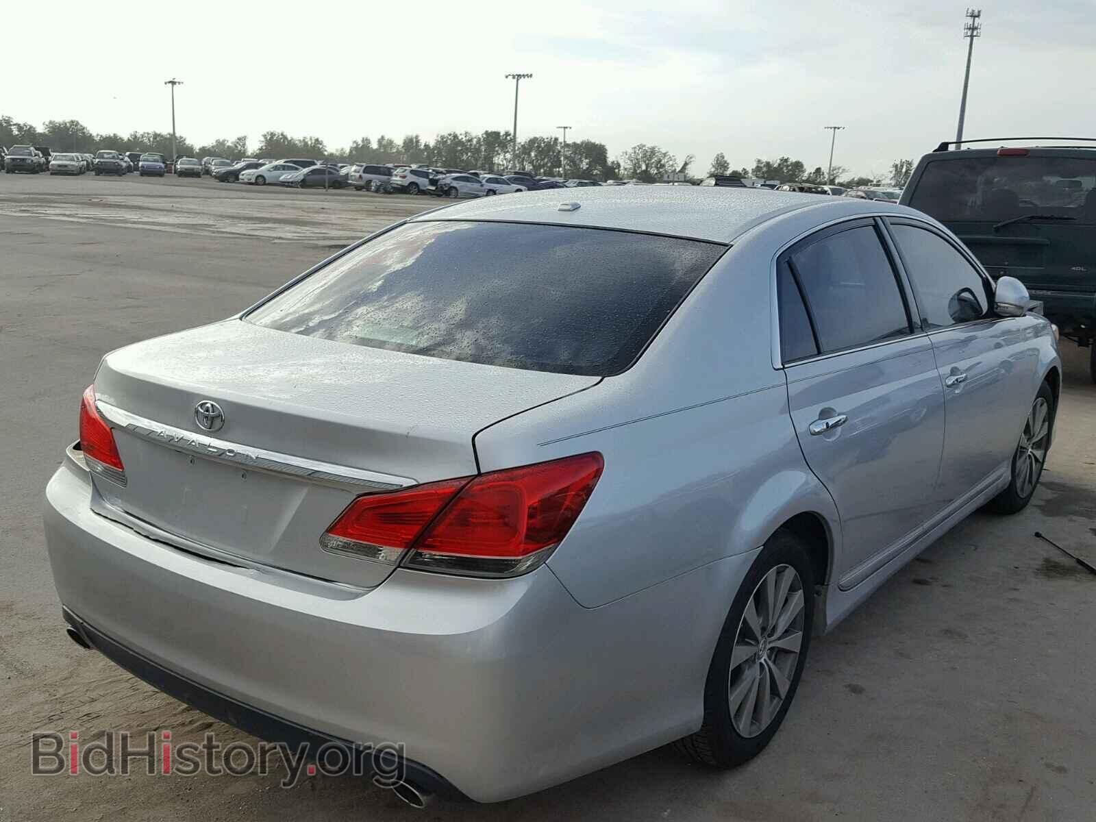 2011 TOYOTA AVALON - VIN: 4T1BK3DB2BU426182 - Фото 4