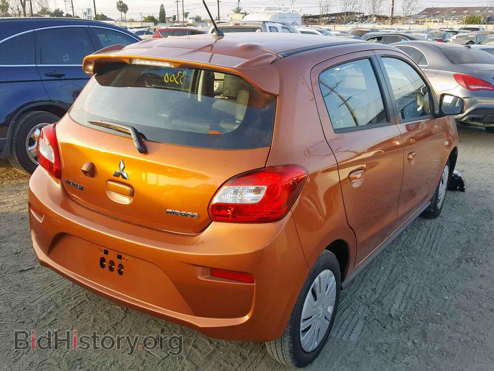 2018 MITSUBISHI MIRAGE - VIN: ML32A3HJ0JH014975 - Фото 4