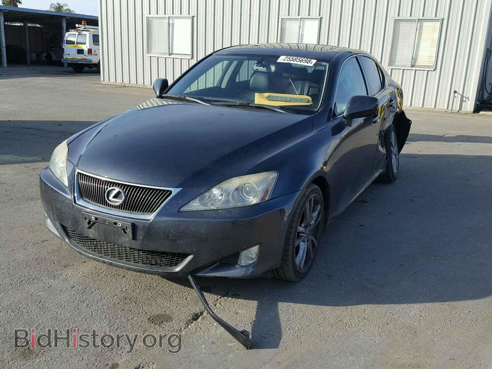 2007 LEXUS IS350 - VIN: JTHBE262172010936 - Фото 2