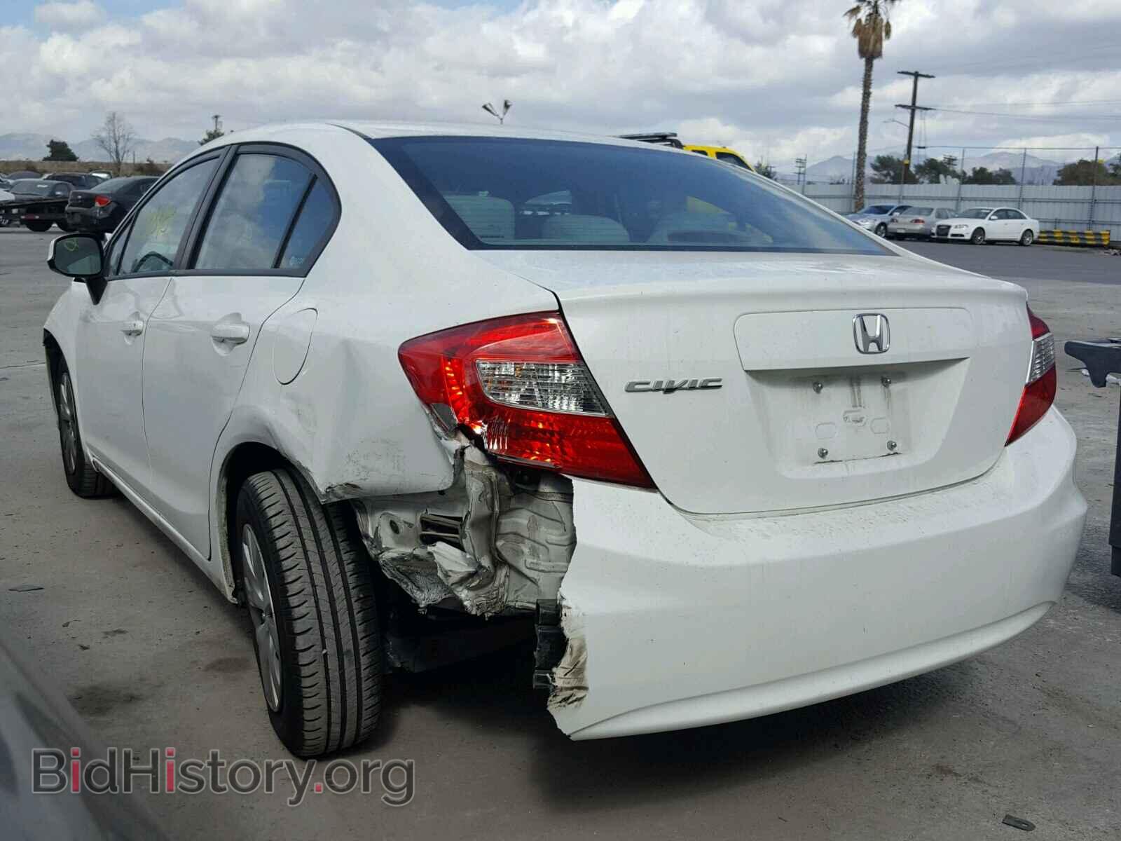2012 HONDA CIVIC - VIN: 2HGFB2F54CH580681 - Фото 3