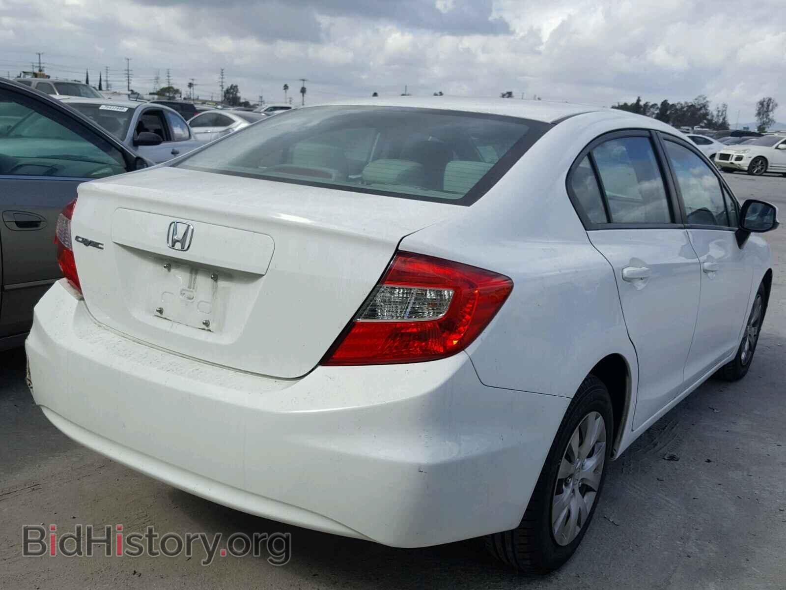 2012 HONDA CIVIC - VIN: 2HGFB2F54CH580681 - Фото 4