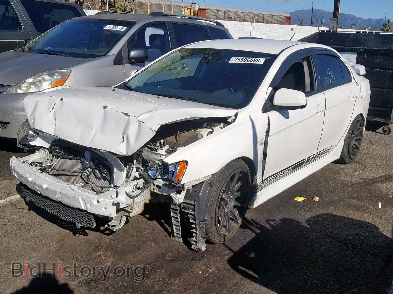 2014 MITSUBISHI LANCER - VIN: JA32U8FW2EU018277 - Фото 2