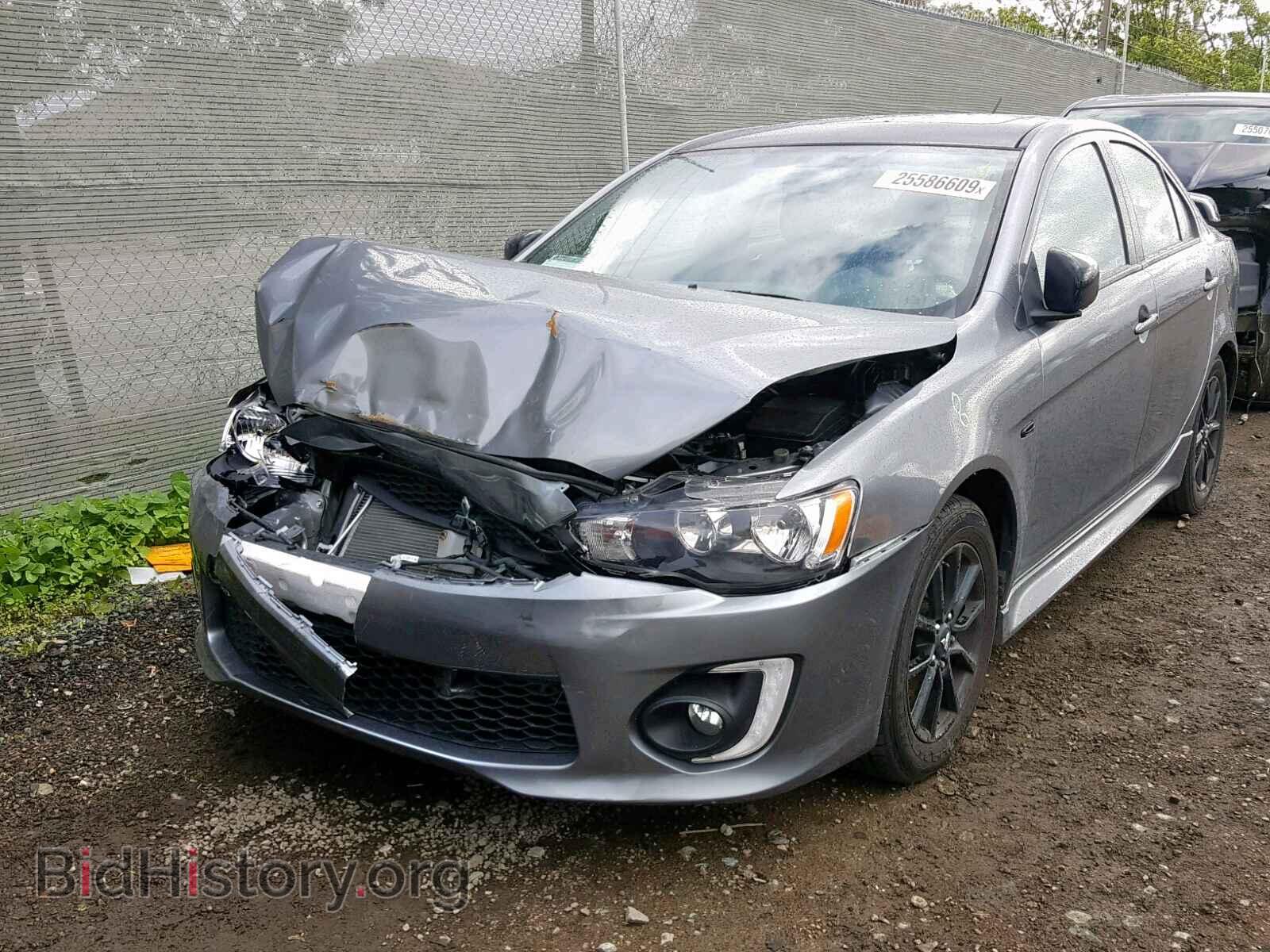 2017 MITSUBISHI LANCER - VIN: JA32U2FU2HU010406 - Фото 2
