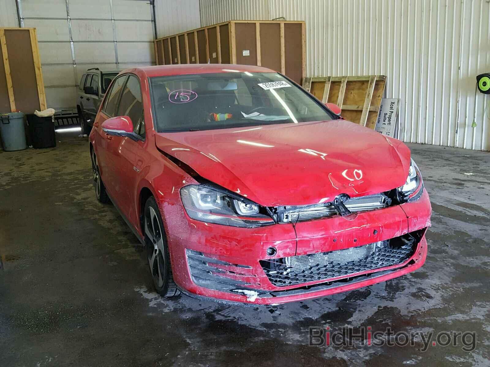 Photo 3VW4T7AU1GM013265 - VOLKSWAGEN GTI 2016