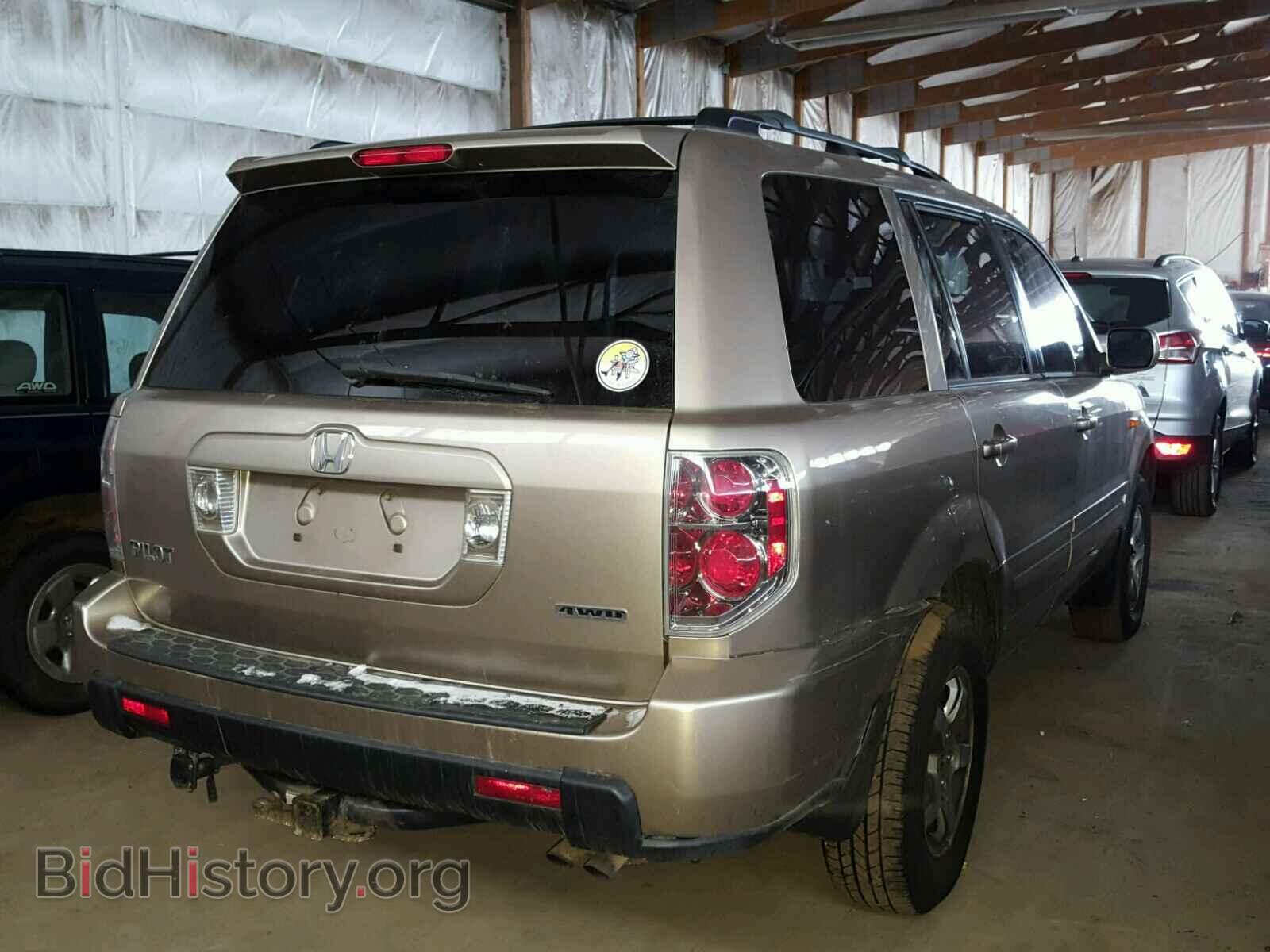 2006 HONDA PILOT - VIN: 2HKYF18506H512246 - Фото 4
