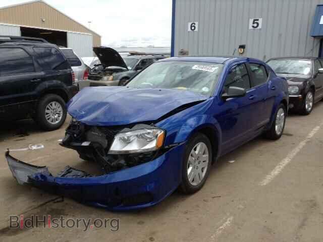 2014 DODGE AVENGER - VIN: 1C3CDZAB7EN173924 - Фото 2