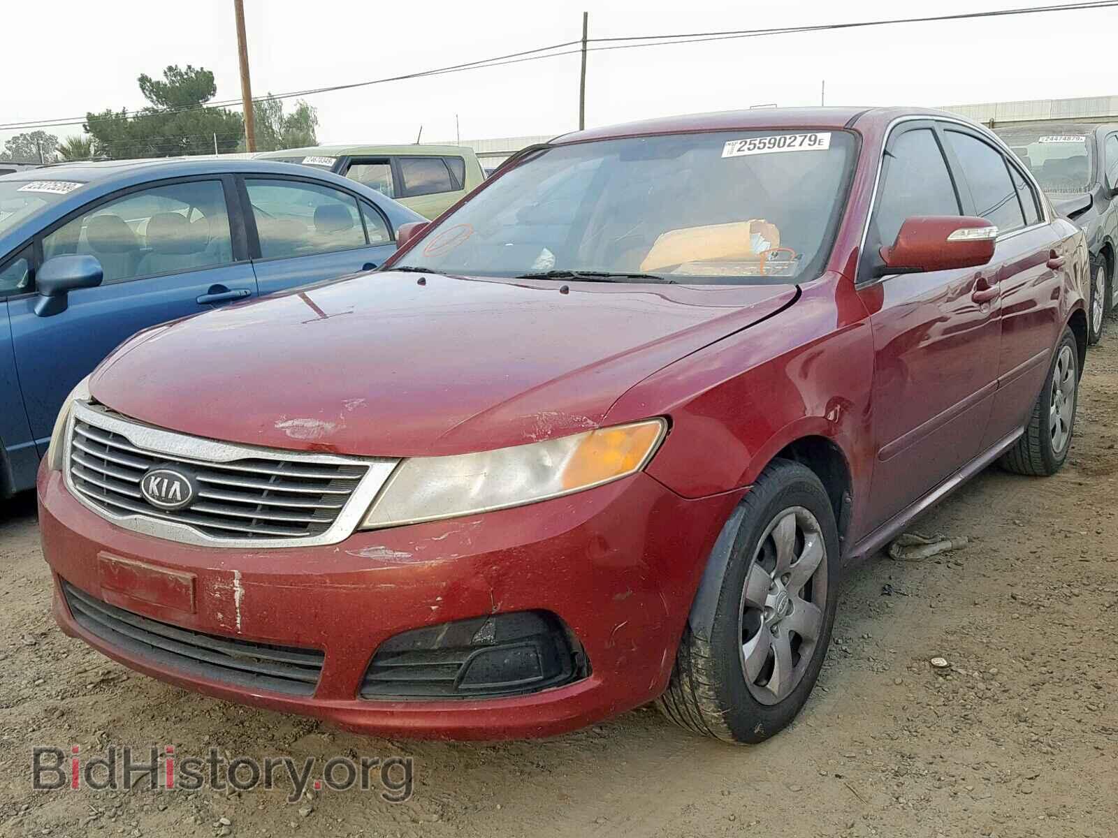 2009 KIA OPTIMA - VIN: KNAGE228295309013 - Фото 2