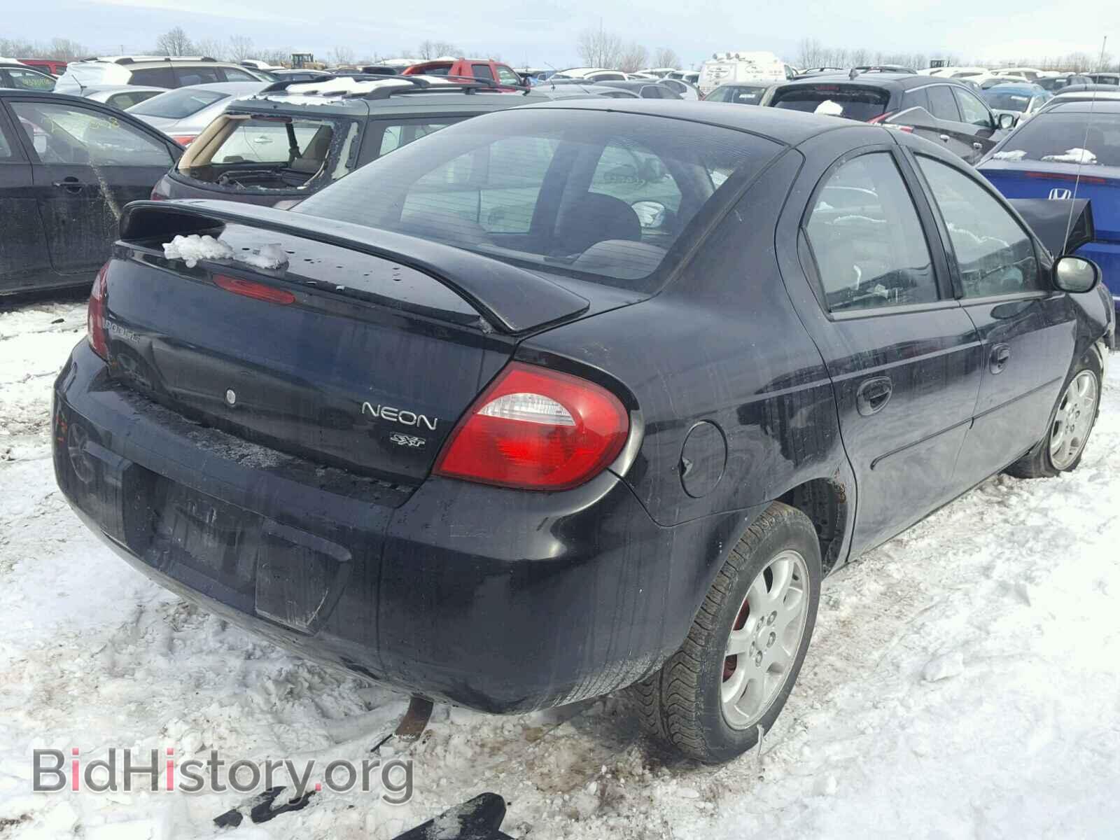 2005 DODGE NEON - VIN: 1B3ES56C25D241235 - Фото 4