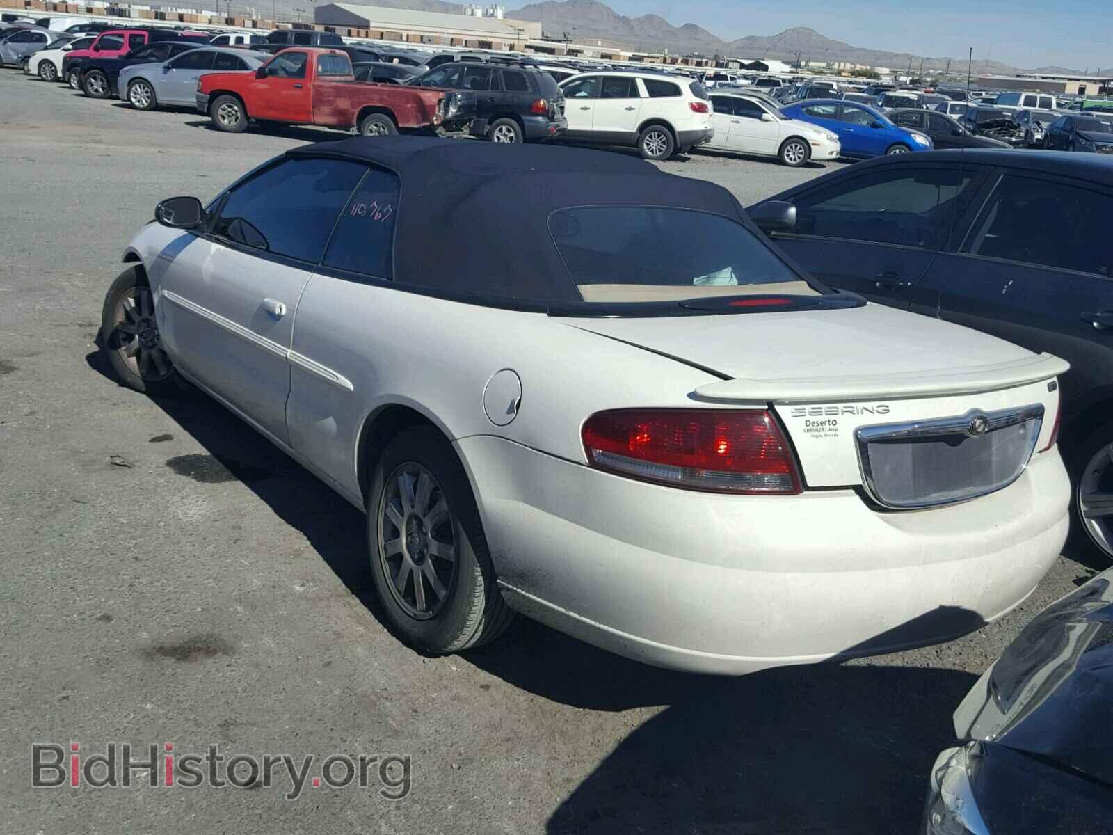 2004 CHRYSLER SEBRING - VIN: 1C3EL75R74N161004 - Фото 3