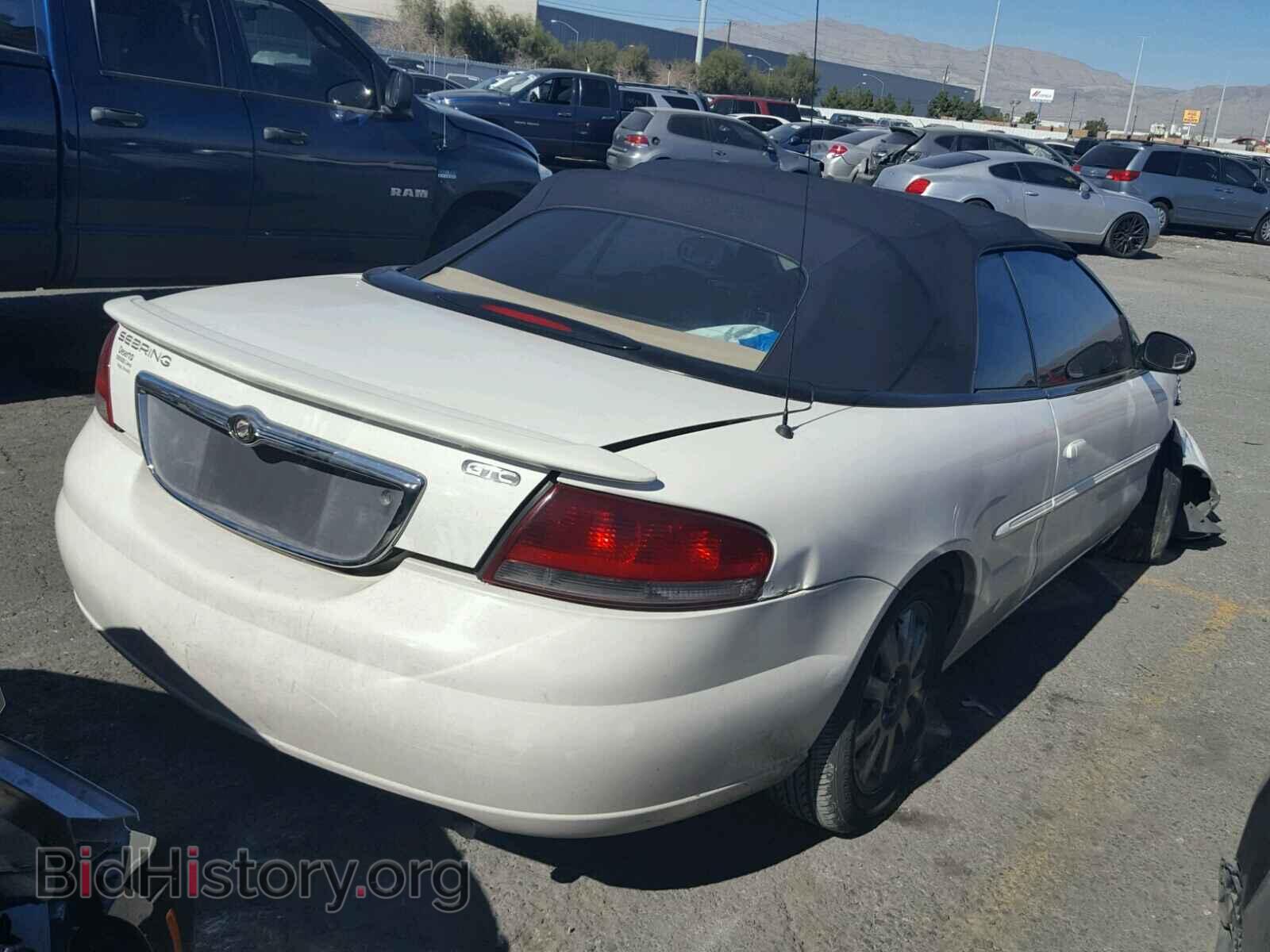2004 CHRYSLER SEBRING - VIN: 1C3EL75R74N161004 - Фото 4