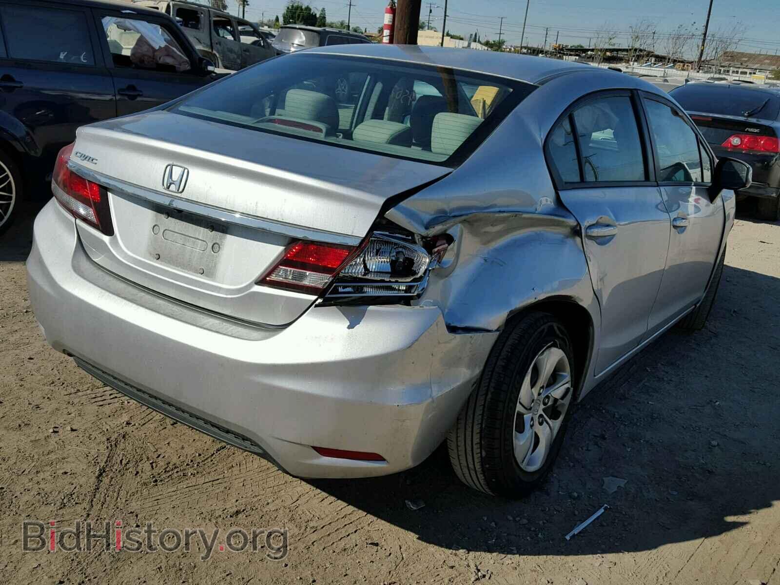 2013 HONDA CIVIC - VIN: 2HGFB2F58DH581298 - Фото 4