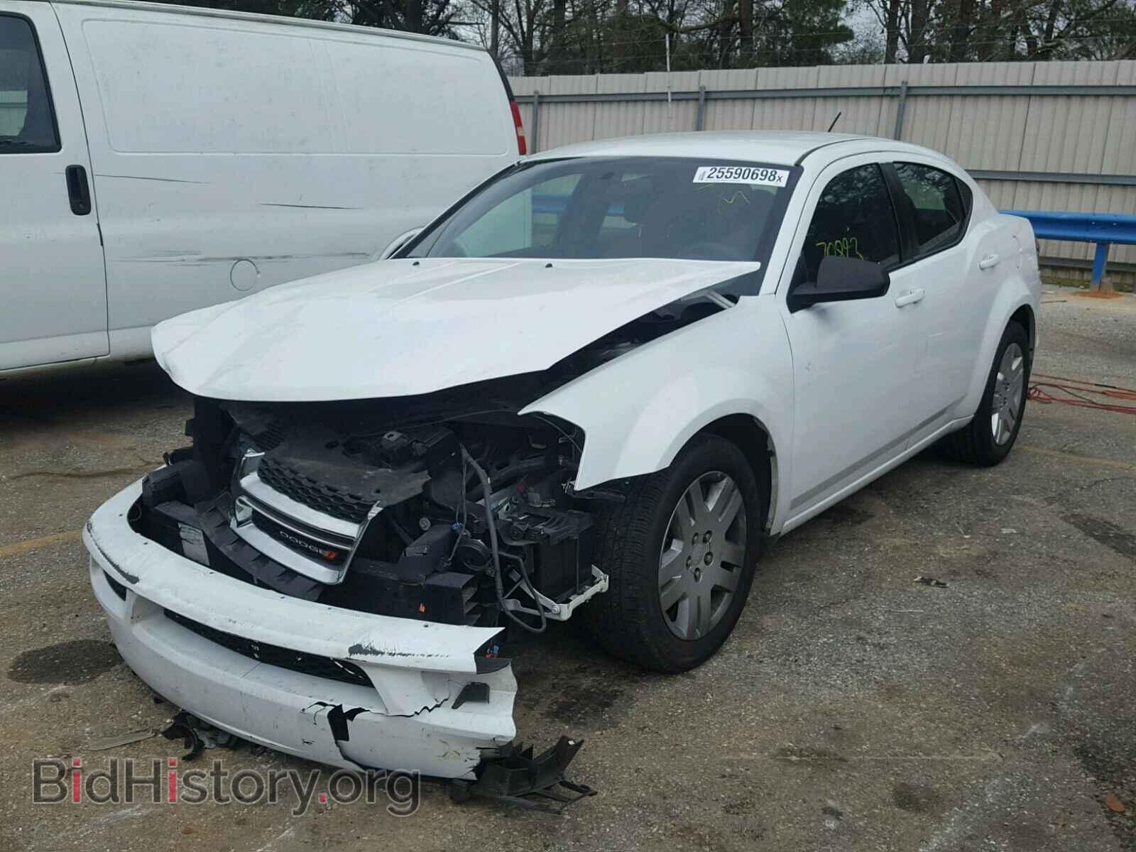 2014 DODGE AVENGER - VIN: 1C3CDZAB4EN195797 - Фото 2
