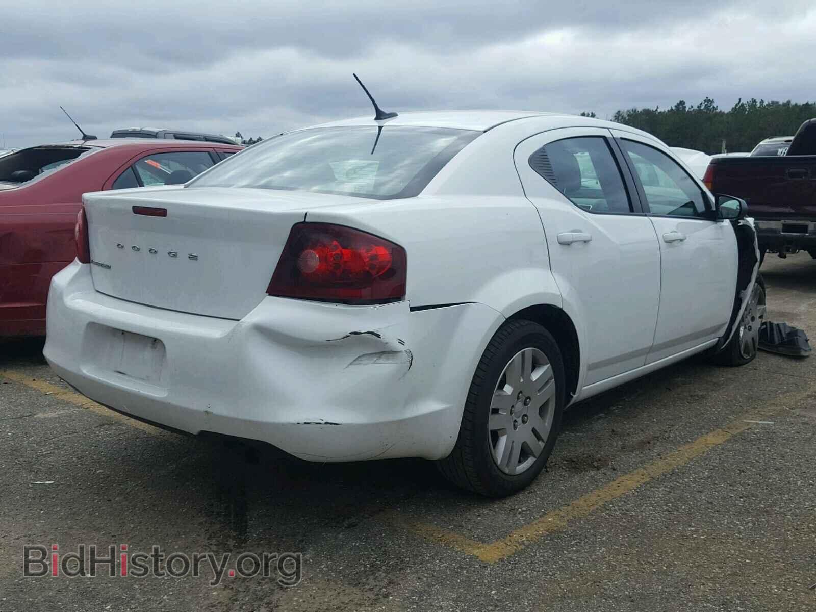2014 DODGE AVENGER - VIN: 1C3CDZAB4EN195797 - Фото 4