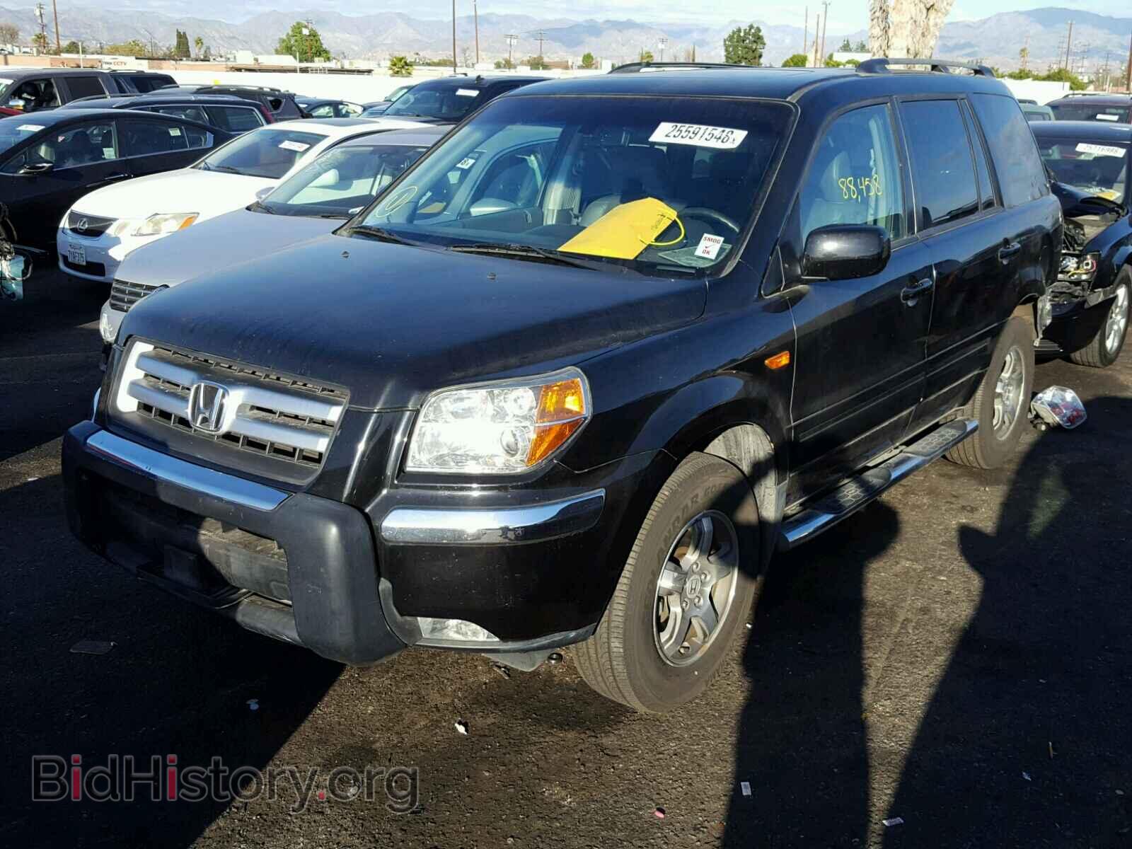 2007 HONDA PILOT - VIN: 5FNYF28567B013442 - Фото 2