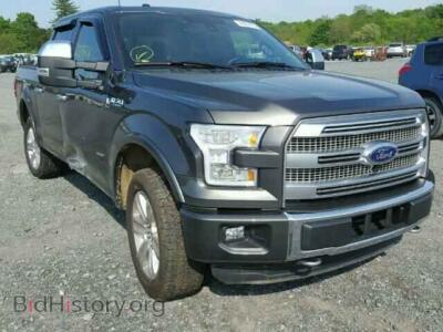 2015 Ford F150, gray — VIN 1FTEW1EG0FFC82971, Copart