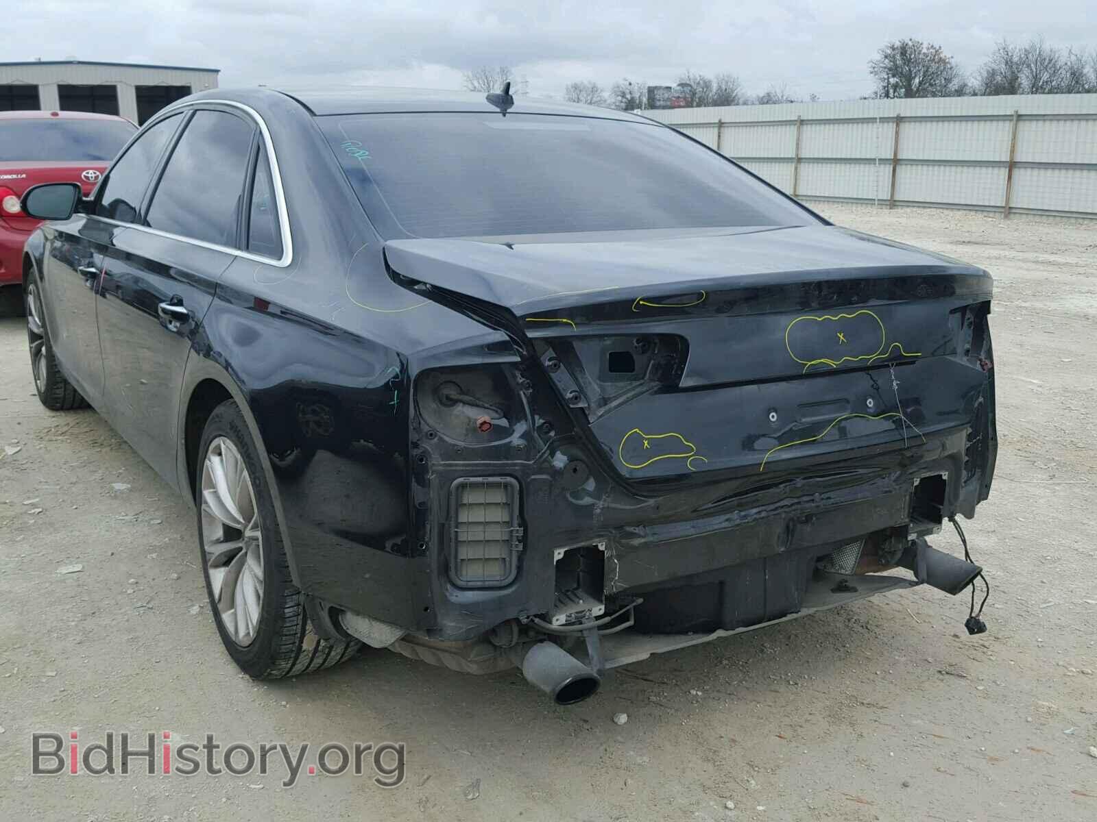 2014 AUDI A8 - VIN: WAURGAFD7EN003083 - Фото 3