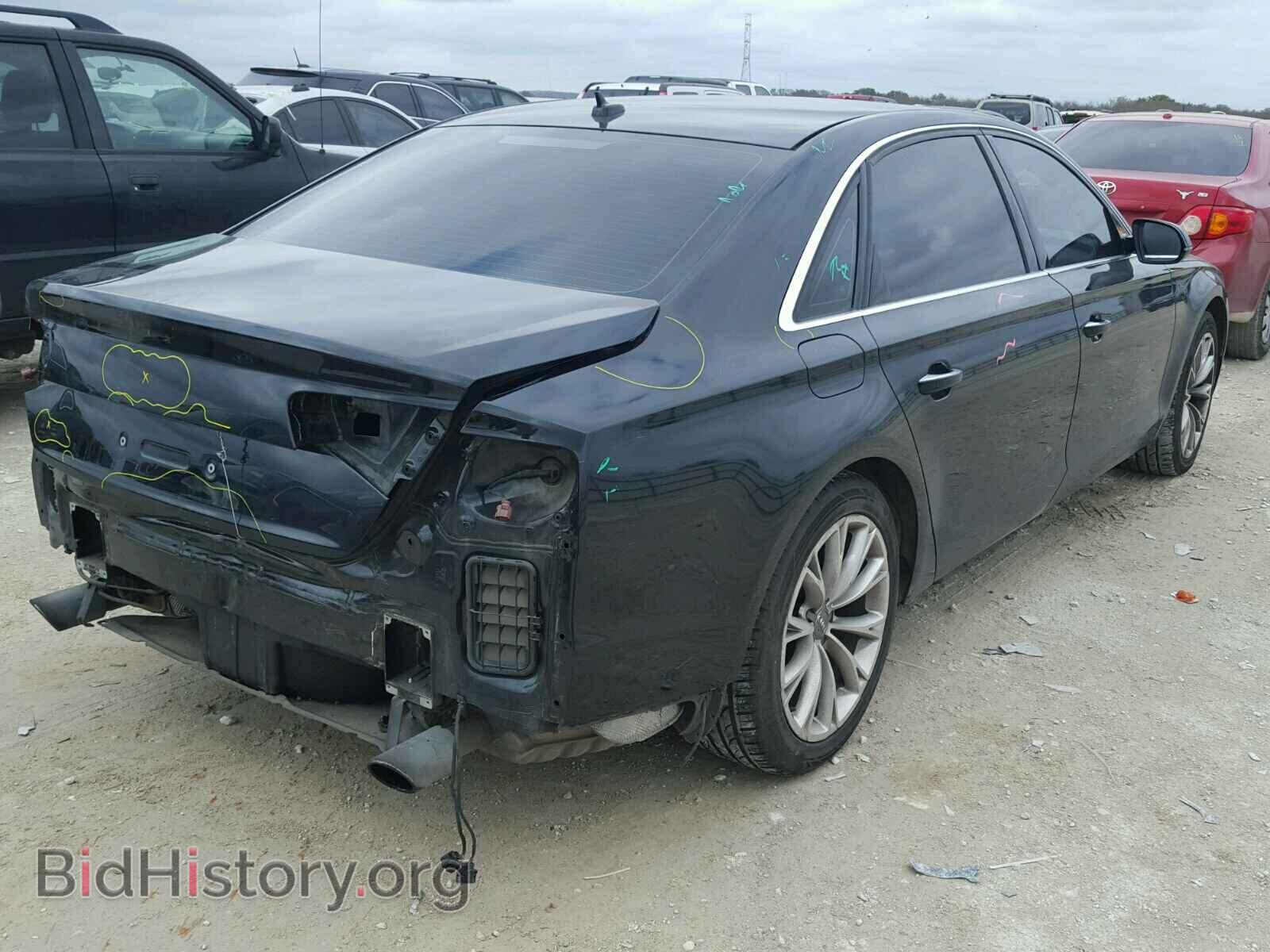 2014 AUDI A8 - VIN: WAURGAFD7EN003083 - Фото 4