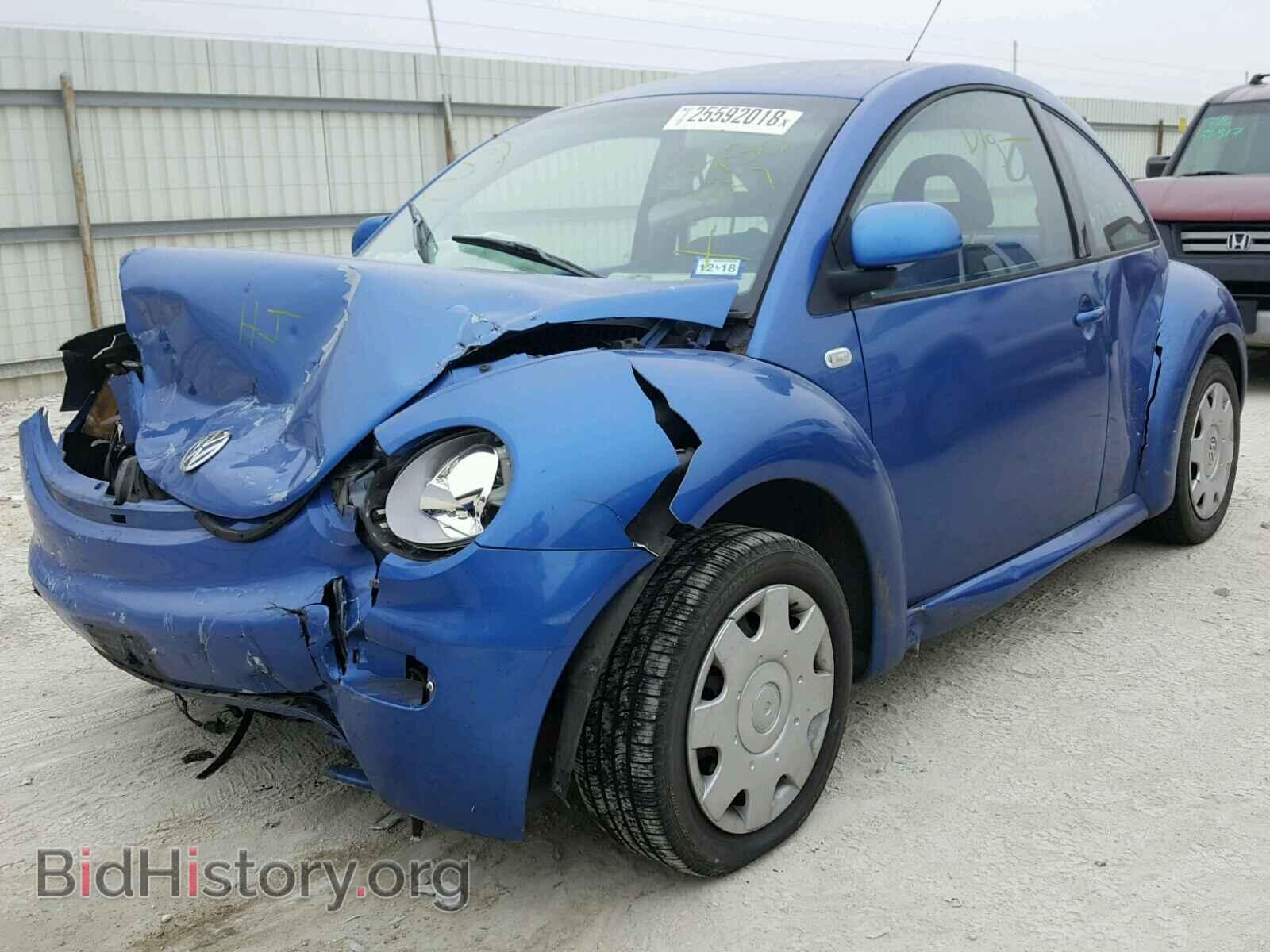 2000 VOLKSWAGEN BEETLE - VIN: 3VWCF21C1YM450827 - Фото 2