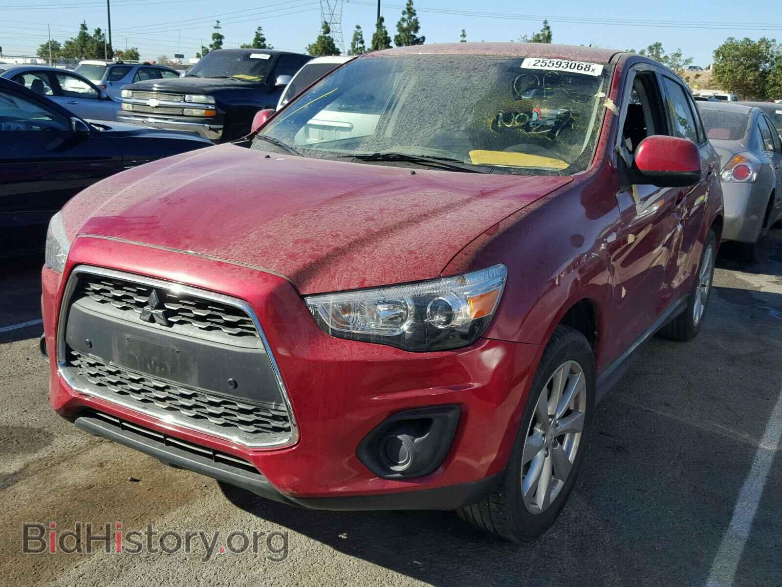 2015 MITSUBISHI OUTLANDER - VIN: 4A4AP3AW0FE058005 - Фото 2